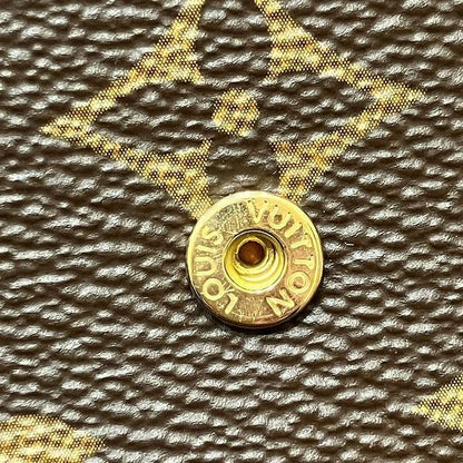 Louis Vuitton Monogram Portmonnais Rosali M83581 Compact Wallet Coin Case Women