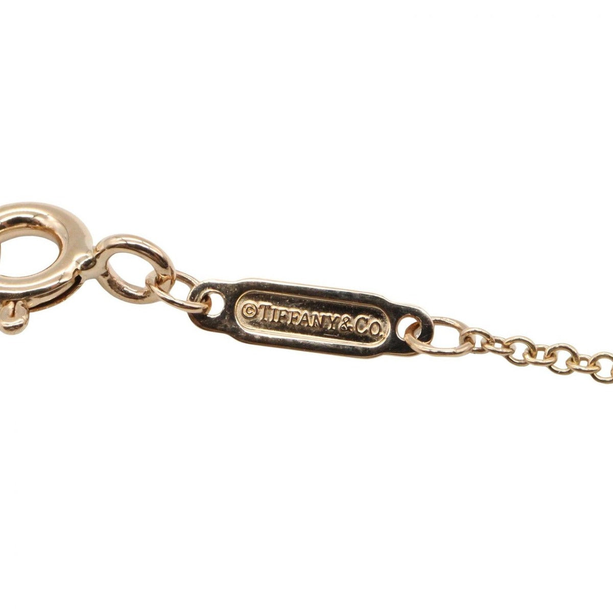 Tiffany & Co Necklace T Smile Small 40.5 18k Pink Gold — view 3