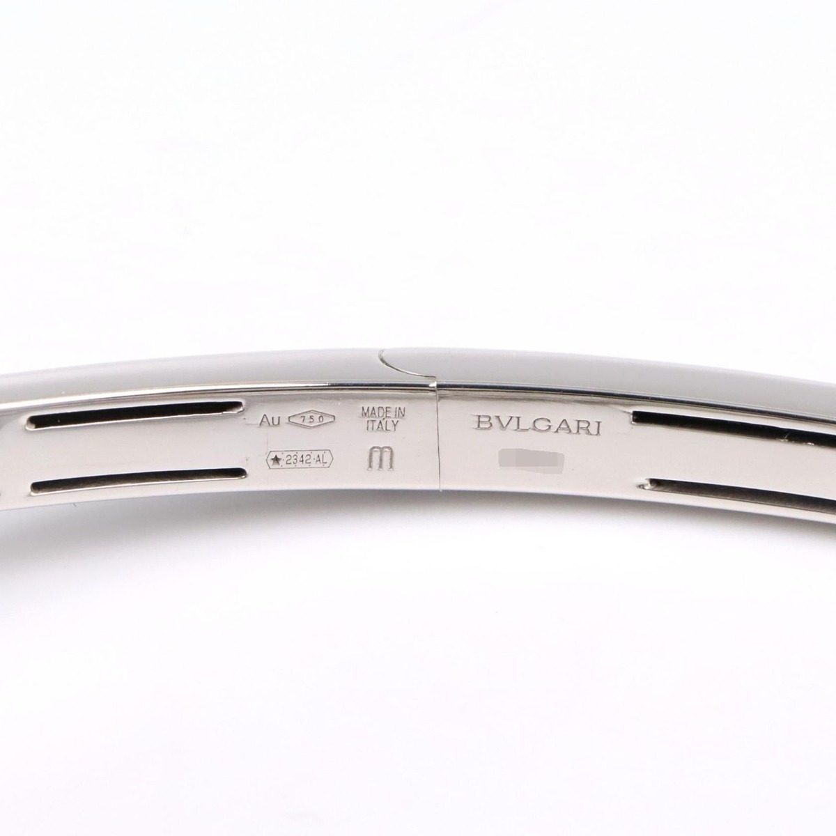 Bvlgari Bracelet Serpenti Sedutto Ri Emerald Diamond 17 cm 18k White Gold — view 3