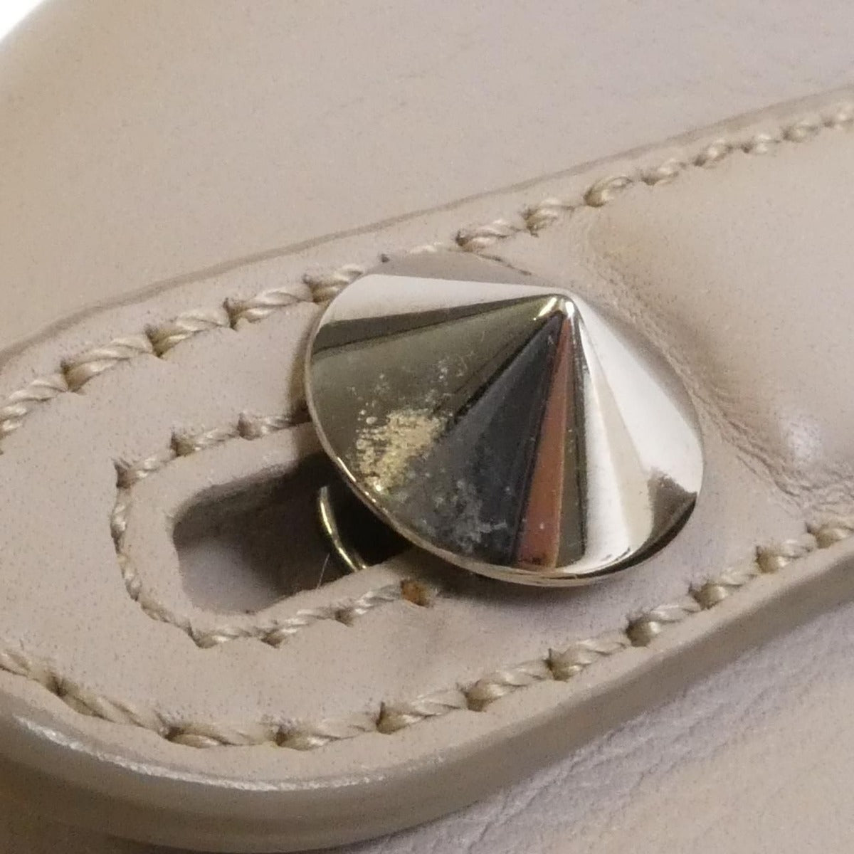 Fendi Oyu Backpack Leather Silver — view 6