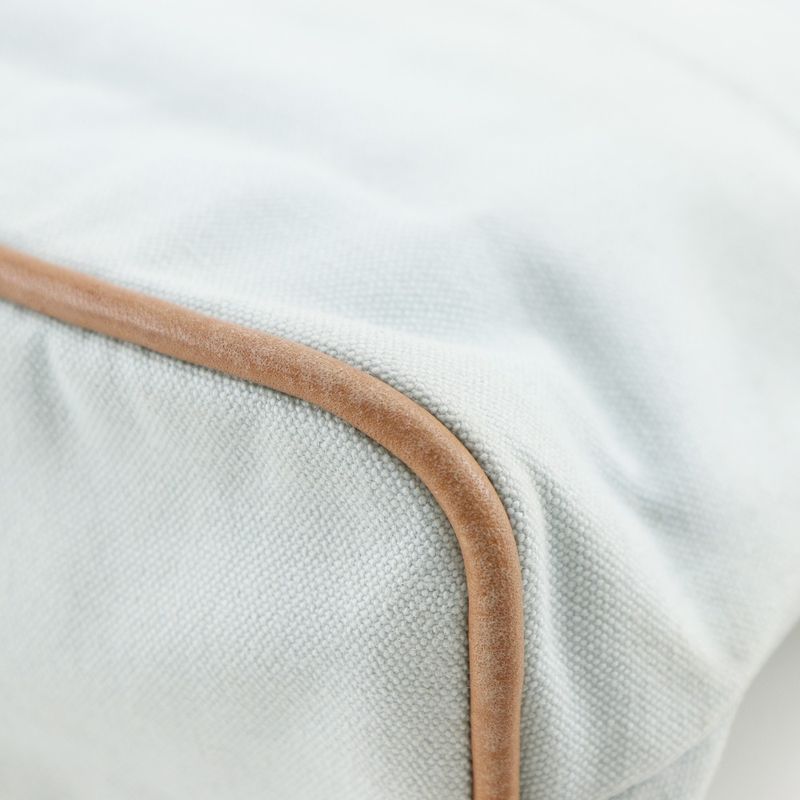 Hermes Bolide Pouch 25 Baby Line Cotton Light Blue Women's Pouch