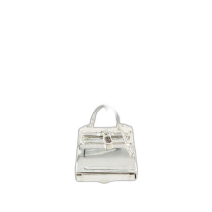 Hermes Kelly Necklace Pendant 925 Sterling Silver Argent