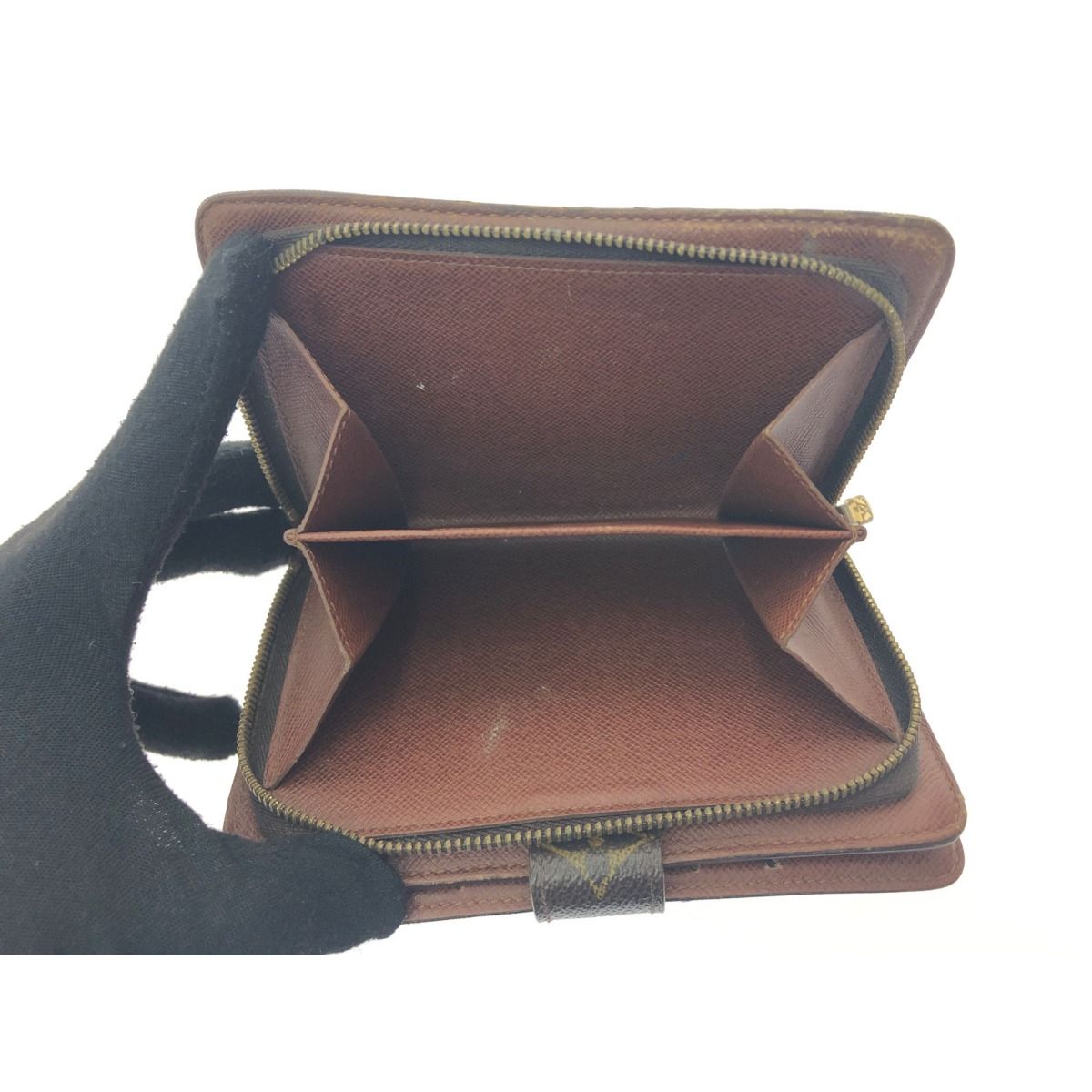 Louis Vuitton Women's Bifold Wallet Wallet with Pass Case Monogram Porte