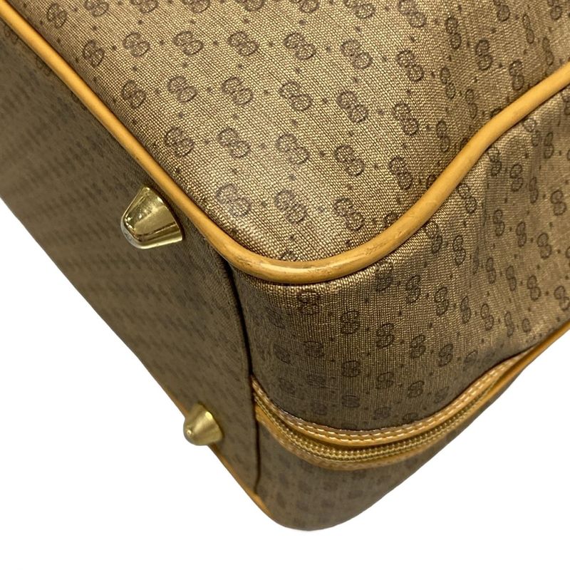 Gucci Boston Bag Old Guccisherry 1239 Beige X Light Brown X Multi Leather