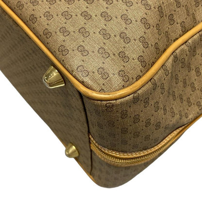 Gucci Boston Bag Old Guccisherry 1239 Beige X Light Brown X Multi Leather