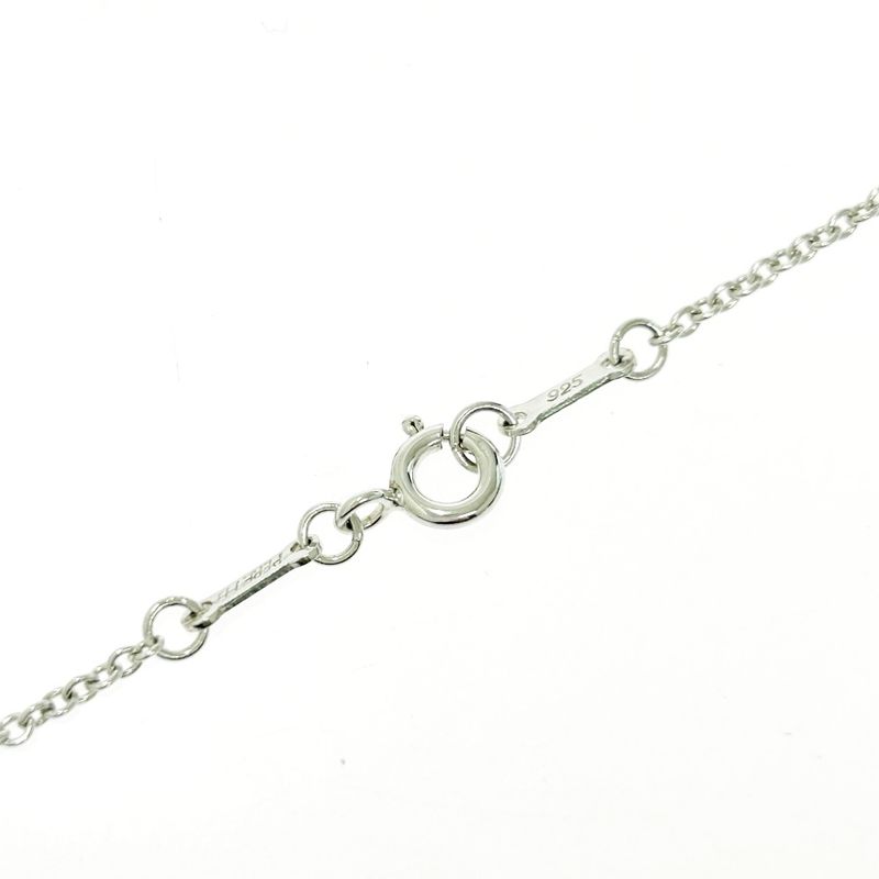 Tiffany & Co Tiffany & Co Silver Elsa Peretti Open Heart Necklace 7.0g 925