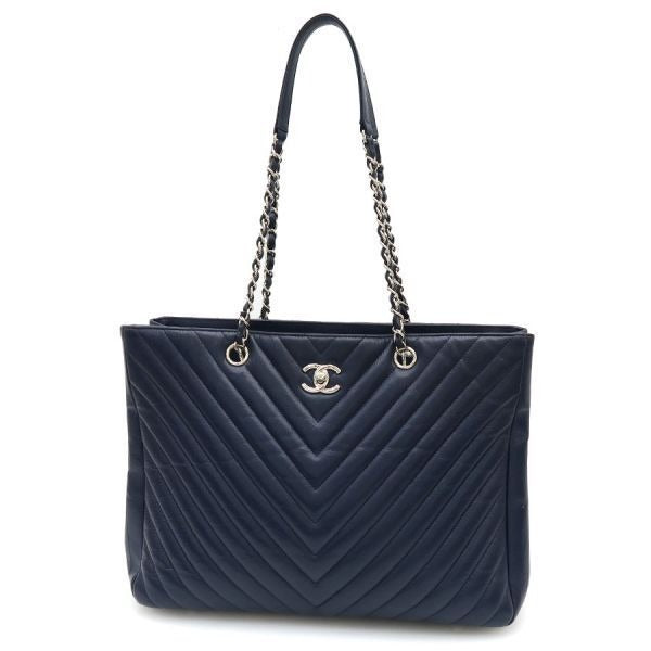 Chanel Caviar-v Stitch 8 Digits Chain