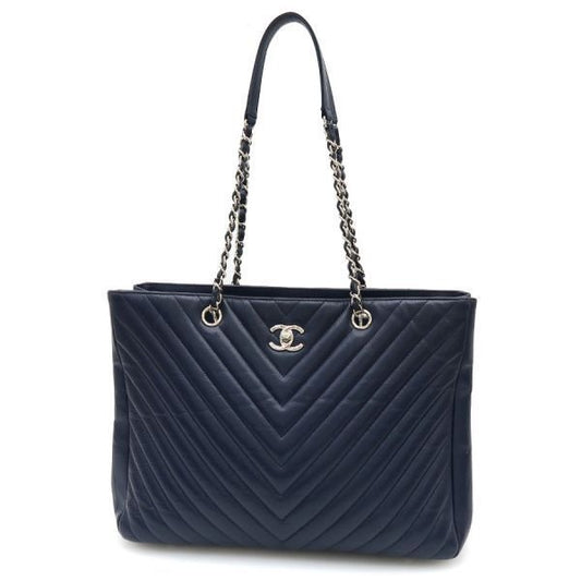 Chanel Caviar-v Stitch 8 Digits Chain
