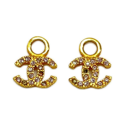 Chanel CC Logo Pen Top Set of 2 Gold