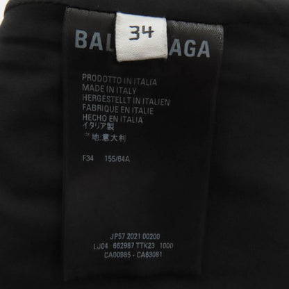 Balenciaga 2021 662987 Bonding Miniskirt Black 34 Ladies