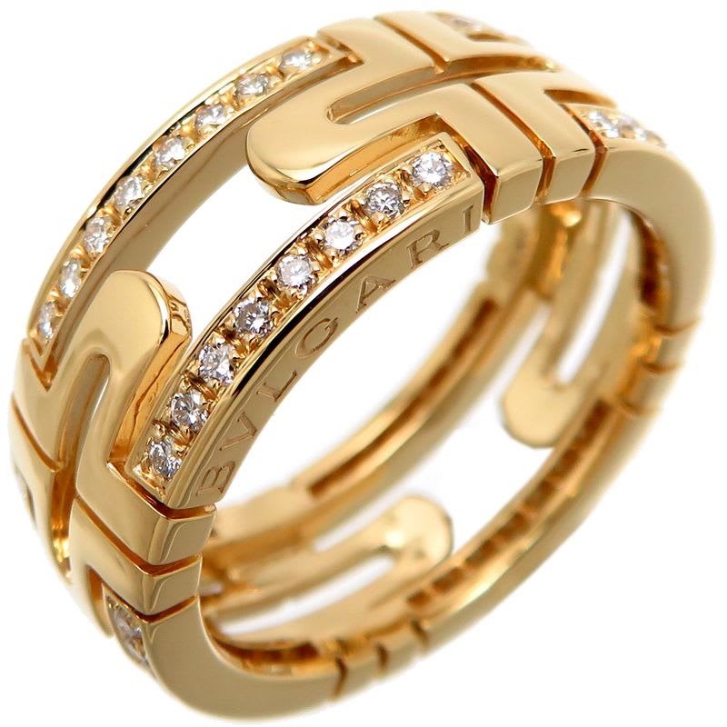 Bvlgari 54 Parentesi Openwork Ring