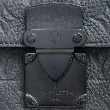 Louis Vuitton Pico S Lock 2way Shoulder Bag Taurillon Black M83148 IC Chip