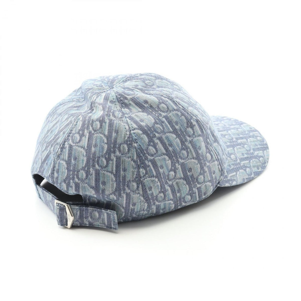 Dior Cap Oblique Cotton Twill Light Blue Canvas — view 2