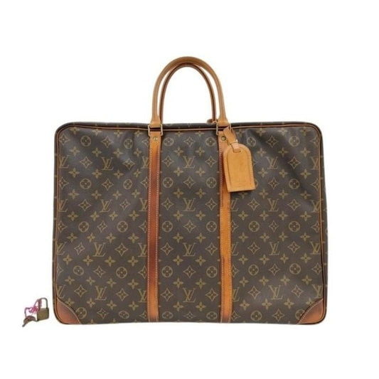 Louis Vuitton Business Sirius 50 Brown Monogram Travel Bag Suitcase