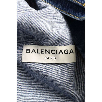 Balenciaga Tsb06 Swing Denim Jacket 34 — view 3