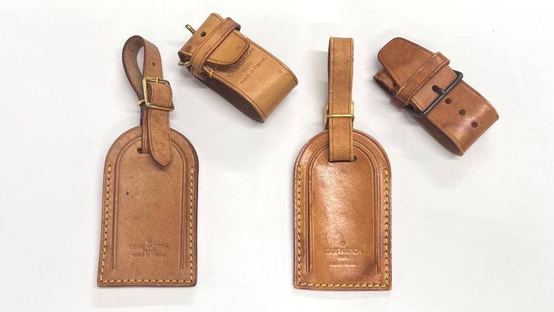 Louis Vuitton Name Tag Poinier Handle Holder 03bs255