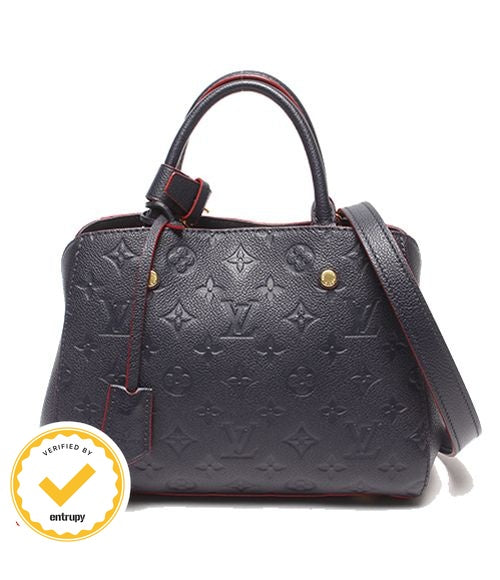 Louis Vuitton 2-Way Shoulder Bag Crossbody Montaigne BB Monogram Empreinte