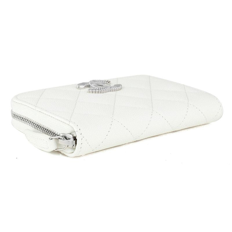 Chanel Coin Case White