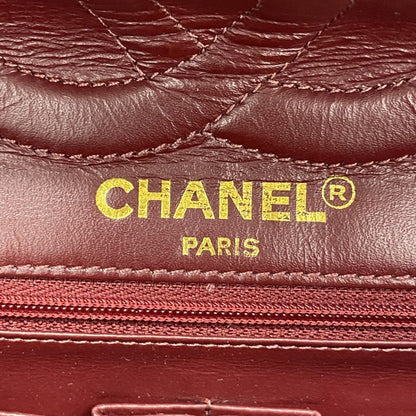 Chanel Shoulder Bag Matelasse / Paris Limited Edition Lambskin Black Gold/silver