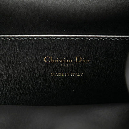 Dior Macrocanage Caro Caro Medium Backpack Rucksack Black Leather Women's Dior