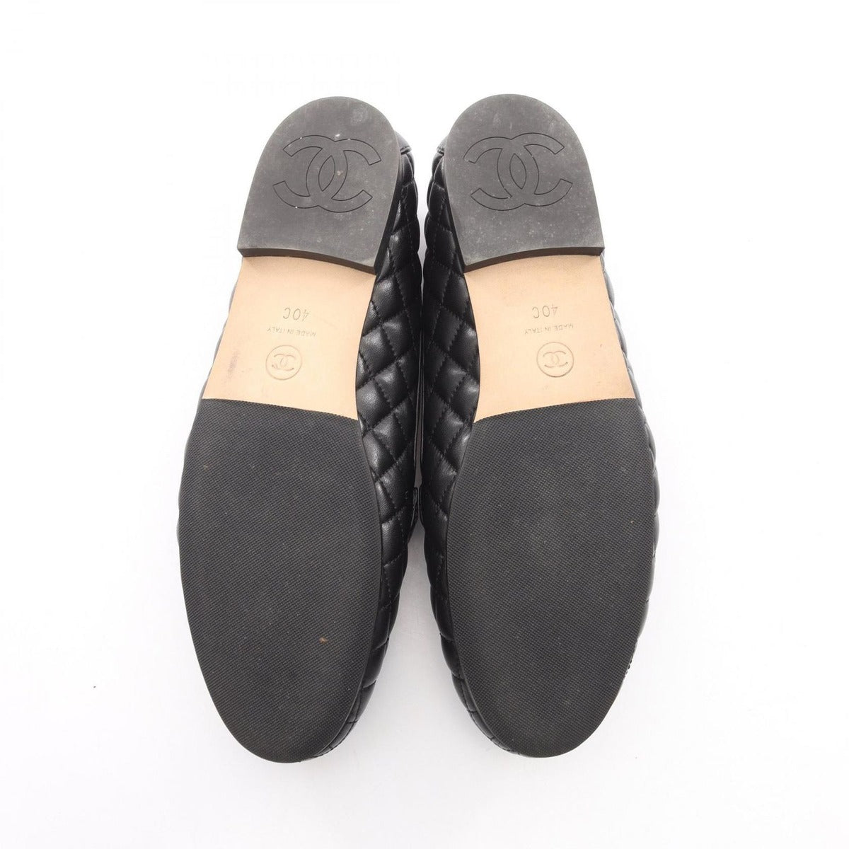 Chanel Loafer Quilted Black Lambskin — view 4