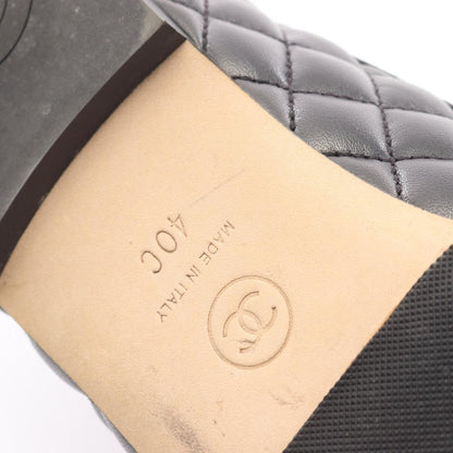 Chanel Loafer Quilted Black Lambskin — view 8