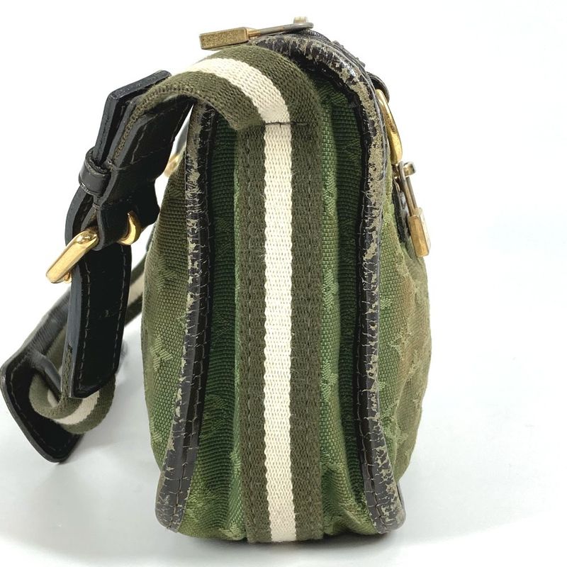 Louis Vuitton Shoulder Bag Catrine M92332 Monogram Mini Canvas Khaki