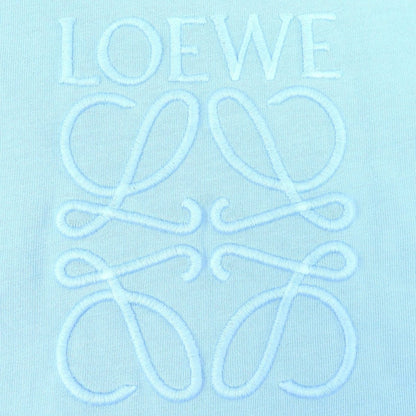 Loewe Cotton Logo Anag Lambskin Letter Embroidery Crew Neck Short Sleeve — view 4
