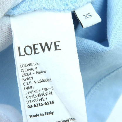 Loewe Cotton Logo Anag Lambskin Letter Embroidery Crew Neck Short Sleeve — view 6
