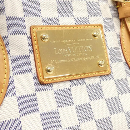 Louis Vuitton Damier Azur Hampstead MM Bag — view 5