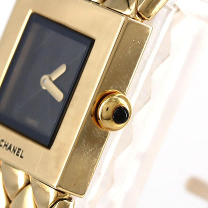 Chanel Quilted YG Quartz Bracelet — view 3
