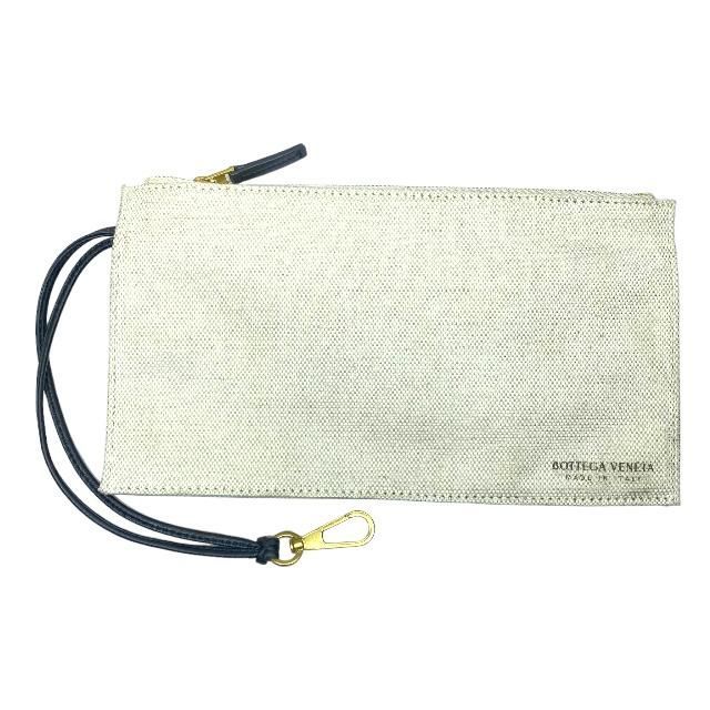 Bottega Veneta Arco Tote Handbag Intrecciato Handbag Canvas Leather White Black
