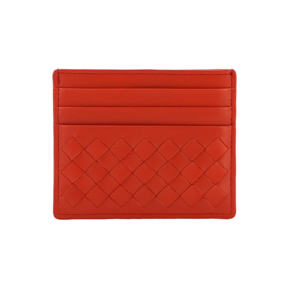 Bottega Veneta Intrecciato Card Case Leather