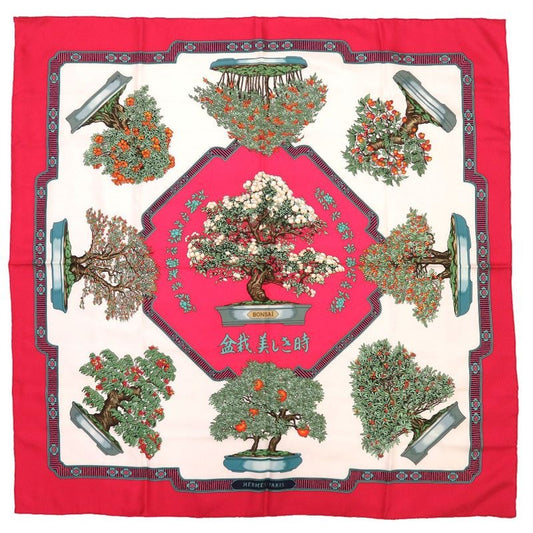 Hermes Carre 90 Bonsai City Scarf