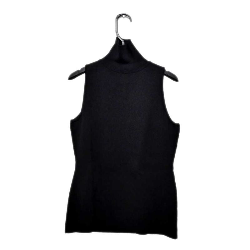 Gucci No-sleeve Knit L Size Black Apparel Clothes
