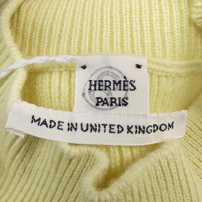 Hermes Knit Cashmere Yellow — view 4