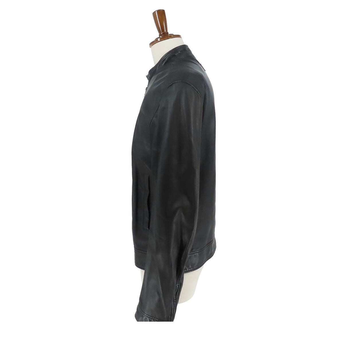 Dolce & Gabbana Single Rider's Jacket Black Lambskin 20 Anniversary Limited — view 4