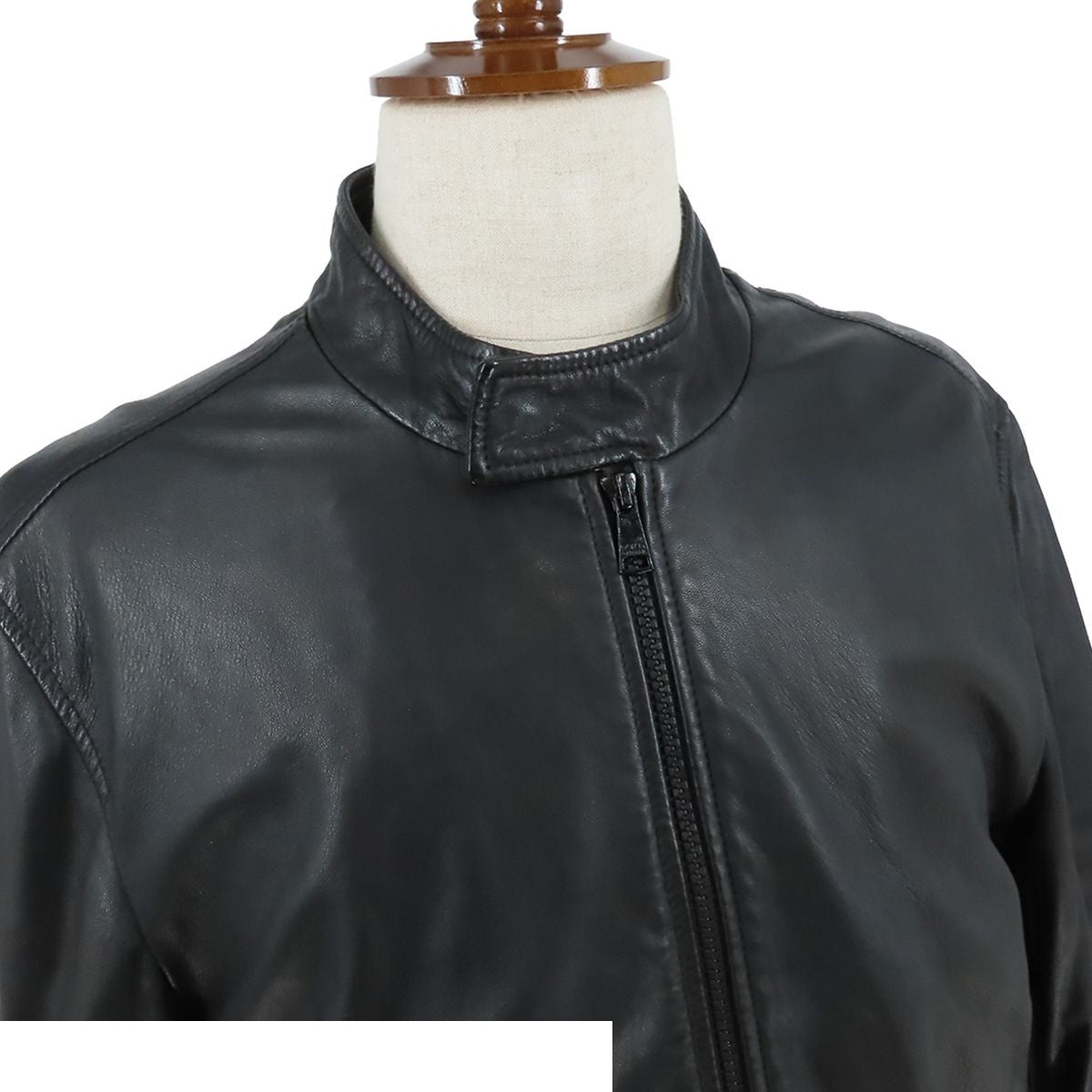 Dolce & Gabbana Single Rider's Jacket Black Lambskin 20 Anniversary Limited — view 5