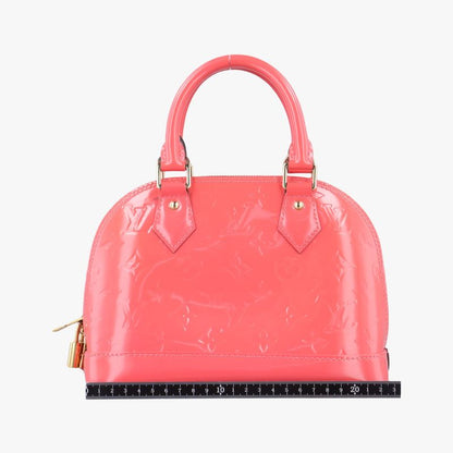 Louis Vuittonalma BB Rose Lychee Vernis M90259sn1125