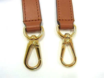 Louis Vuitton Leather Bag Shoulder Strap Crossbody Shoulder Women's Brown