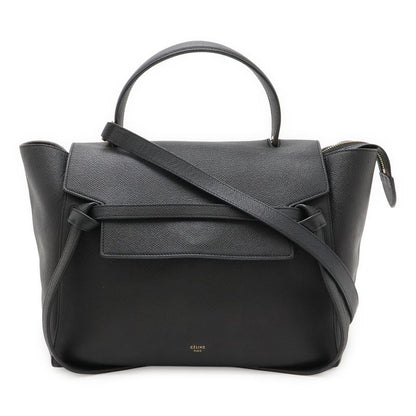 Celine Belt Bag Mini Handbag 2-Way Shoulder Leather