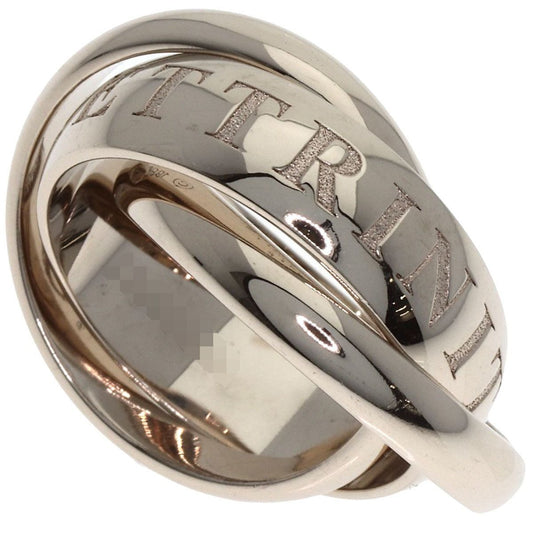 Cartier Trinity Christmas Limited 46 Ring 18k White Gold