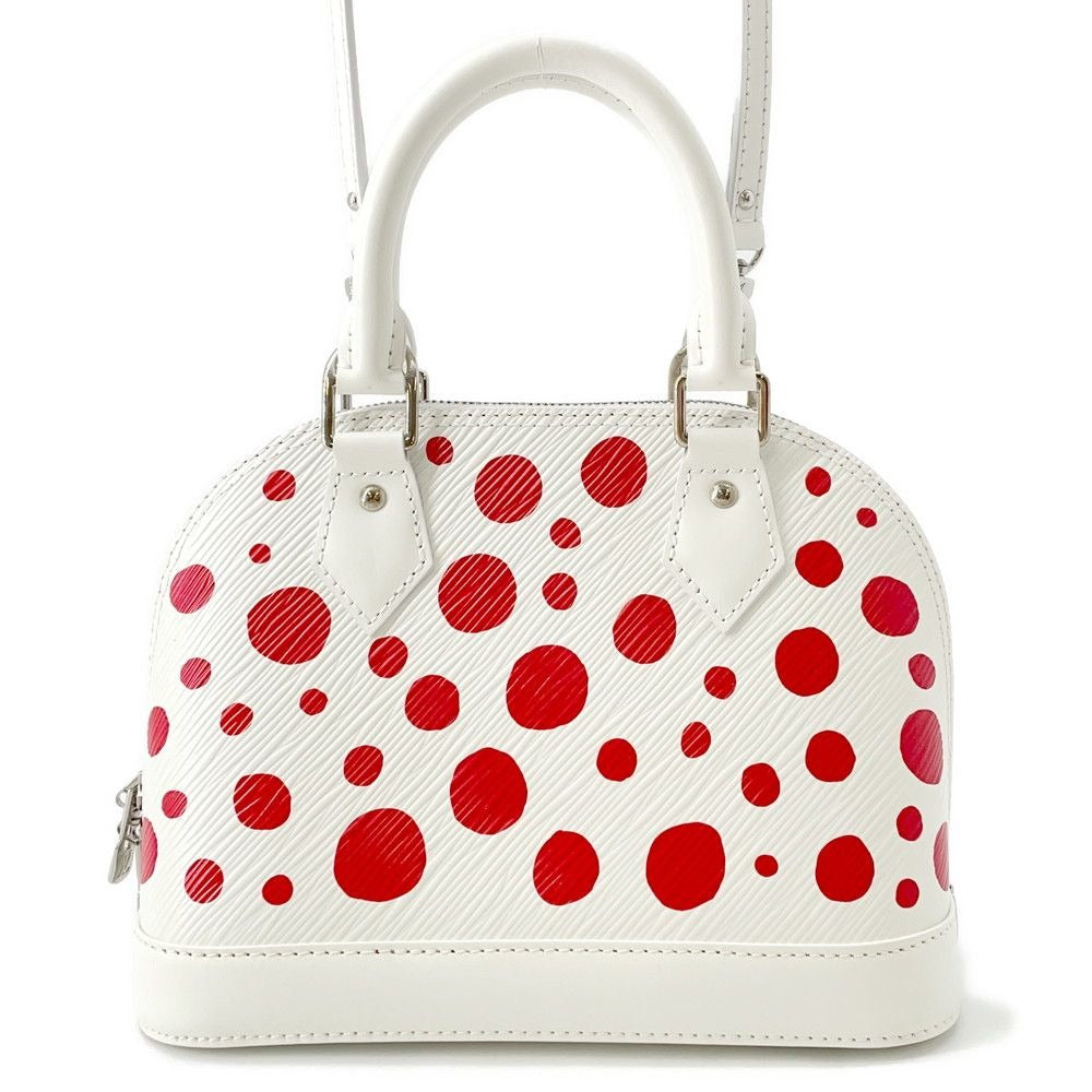 Louis Vuitton Epi LV Yk Alma BB 2-Way Shoulder Bag Bron Rouge