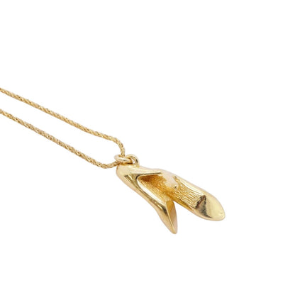 Dior Necklace High Heels Motif Gold Plated — view 2
