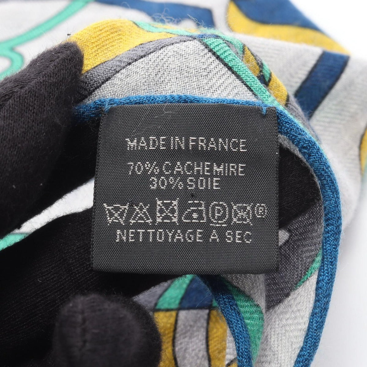 Hermes Scarf Losange GM Quincaillerie Equestre Silk Shawl — view 3