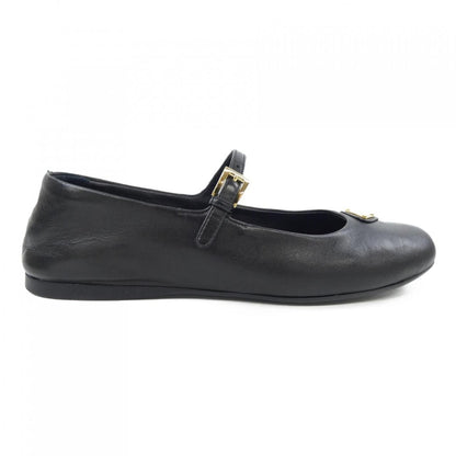 Prada Triangle Logo Flat Shoes
