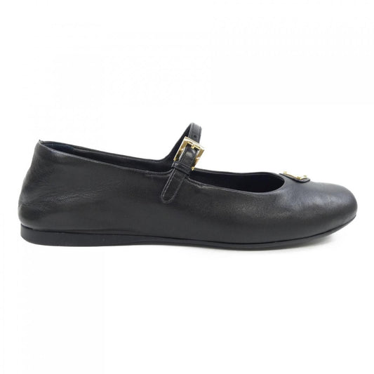 Prada Triangle Logo Flat Shoes