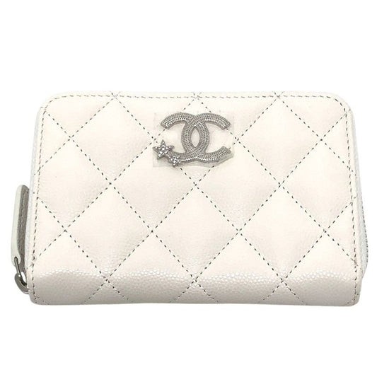 Chanel Star Ap3728 Caviar Leather White