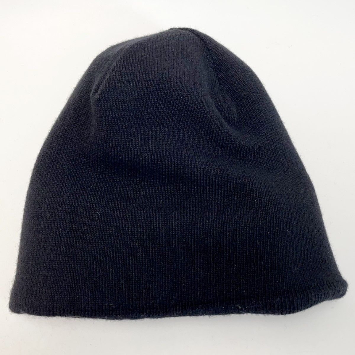 Chanel Knit Cap Wool 70 X Cashmere 30 Black Black
