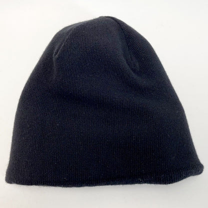 Chanel Knit Cap Wool 70 X Cashmere 30 Black Black
